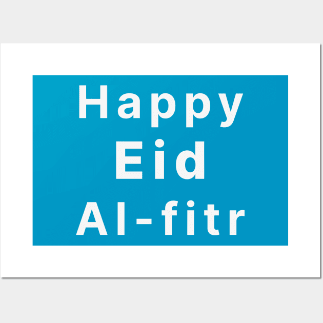 happy eid al-fitr Wall Art by Kopandavil